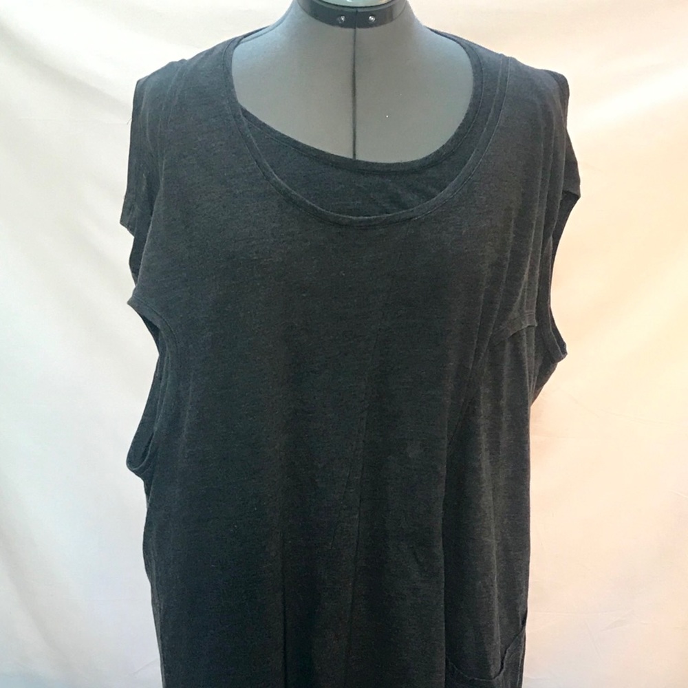 All Saints size 14 asymmetrical shirt